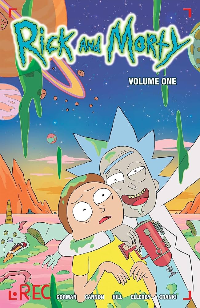 Rick and Morty Comics Cover